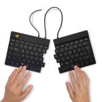 R-GO Tools Split Keyboard, (DE), black (RGOSP-DEWIBL)