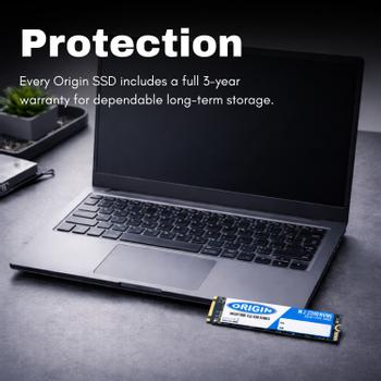 ORIGIN STORAGE Inception TLC830 Pro Series 512GB NVME M.2 30mm (OTLC5123DNVMEM.2/30)