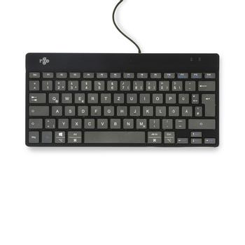 R-GO Tools R-Go Compact Break Keyboard, (RGOCODEWDBL)
