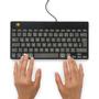 R-GO Tools R-Go Compact Break Keyboard, (RGOCODEWDBL)