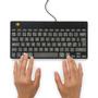 R-GO Tools R-Go Compact Break Keyboard, (RGOCONDWDBL)
