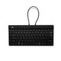 R-GO Tools Split Break keyboard AZERTY (FR) Bluetooth black FR (RGOSBFRWLBL)