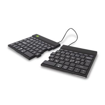 R-GO Tools Split Break Ergonomic Keyboard, QWERTY (Nordic), Wireless - Black (RGOSBNDWLBL)
