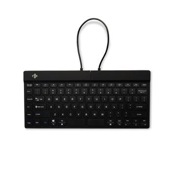 R-GO Tools Split Break Ergonomic Keyboard, QWERTY (US), Wireless - Black (RGOSBUSWLBL)