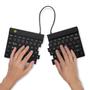 R-GO Tools Split Break Ergonomic Keyboard, QWERTY (US), Wireless - Black (RGOSBUSWLBL)