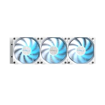 GIGABYTE Eagle 360 Ice ARGB Kylare (vit) LGA 1851/ 1700/ 115x/ 1200 AM 5/4, 3x120mm, 37,6 dBA, (GP-GIGABYTE EAGLE 360I)