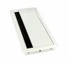 KENSON Cable hatch - work desk, silver