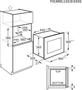 ELECTROLUX LMS2203EMK Sort Solo mikroovn Indbygget 700 W (LMS2203EMK)