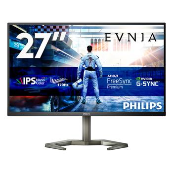 PHILIPS Momentum 5000 27M1N5500ZA - LED monitor - 27" - 2560 x 1440 QHD @ 144 Hz - Nano IPS - 350 cd/m² - 1000:1 - 1 ms - 2xHDMI, DisplayPort - speakers - textured black (27M1N5500ZA/00)