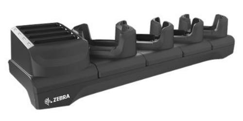 ZEBRA TC53/TC58 multi-slot cradle to charge 4 devices and 4 spare batteries,  Includes Shims for device with or without rugged boot, Country specific AC Line Cord, Power Supply, and DC Cable - ALL Sold Separ (CRDON-NGTC5-5SC4B)