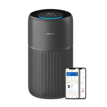 PHILIPS AC2221/13 WEU AIR PURIFI.GENERAL PLUS GY Stillegående luftrenser. Ren luft, nesten uten lyd. (AC2221/13)