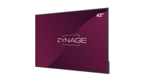 Zynage 43" 24/7 UHD 4K 500 nits USB-C 65W PD, Wifi, 3xHDMI (Z43DS26)