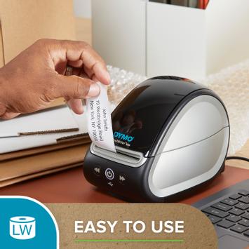 DYMO Etikett Ekstra sterk 25mmx54mm permanent hvit (100) (2112283)