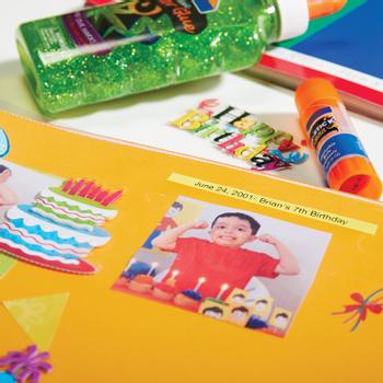 DYMO D1 tape 6mmx7m black/ yellow (S0720790*5)