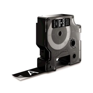 DYMO D1 19mm 1pk, Hvit/Sort (S0720910)