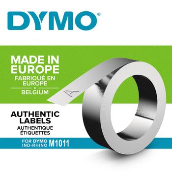 DYMO Tape Rhino 12mmx3, 65m adhesive alu (35800*10)