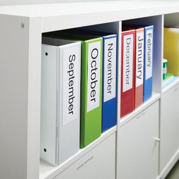 DYMO Etikett SMALORDNER 6pk, 38x190 (S0722470)