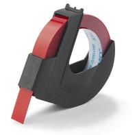 DYMO Embosser Tape 9mm x 3m (red)