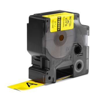 DYMO Rhino 24 mm Vinyl Black on Yellow (1805431 $DEL)