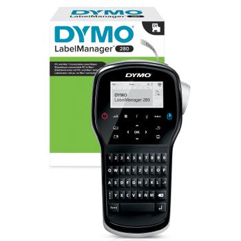 DYMO LABEL MANAGER 280 QWERTZ 6MM/ 9MM/ 12MM TAPES               IN LABE (S0968970)
