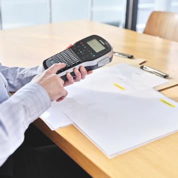 DYMO LABEL MANAGER 280 IN CASE QWERTZ F/ 6MM/ 9MM/ 12MM TAPES     IN LABE (S0968990)