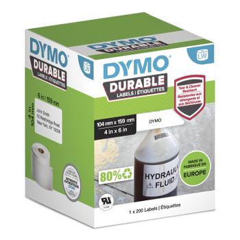 DYMO LabelWriter Durable ekstra store fraktetiketter 104mmx1 (2112287)
