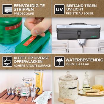 DYMO Tape Embosser 9mmx3m sort (520109)