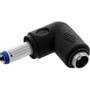 INLINE DC Adapter, 5.5x2.1mm DC Plug Male / Female Angled