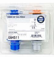 HID FARGO YMCK: Full-color ribbon with resin black panel ? 500 images