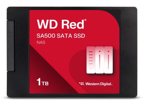 WESTERN DIGITAL WD Red SSD SA500 NAS 1TB 2.5inch SATA III 6 Gb/s internal single-packed (WDS100T1R0A-68A4W0)