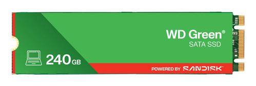 WESTERN DIGITAL WD Green SATA 240GB Internal SSD Solid State Drive - SATA 6Gb/s M.2 2280 - WDS240G3G0B (WDS240G3G0B-00BJF0)