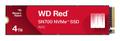 WESTERN DIGITAL WD Red SSD SN700 NVMe 4TB M.2 2280 PCIe Gen3 8Gb/s internal drive for NAS devices