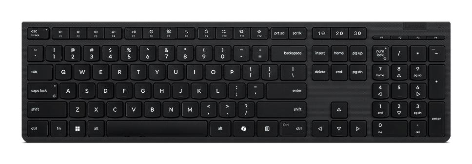 Lenovo Professional Wireless Rechargeable Keyboard AI Danish (4Y41R64512)