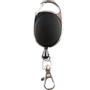 CARDKEEP Yoyo med karabinhage og bælteclips sort