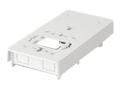 Ruckus Wireless Surface Mount Bracket for H550. Required when mounting where no electrical outlet box is available