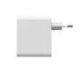 MOPHIE Power Adapter GaN USB-C Dual 100w Hvid (409920002)