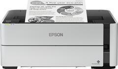 EPSON EcoTank ET-M1180 Printer Mono B/W Duplex ink-jet refillable A4 1200x2400dpi 20ppm capacity 250 sheets USB 2.0 LAN Wi-Fi