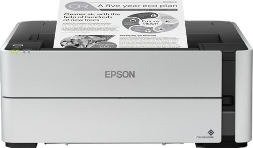 EPSON EcoTank ET-M1180 A4 B & W Printer Duplex PCL USB WiFi Ethernet (C11CG94402)