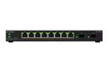 NETGEAR R GS310TPv2 - Switch - 2+/L3 Lite - smart - 8 x 10/ 100/ 1000 (PoE+) + 2 x SFP - desktop, wall-mountable - PoE+ (55 W) (GS310TP-200EUS)