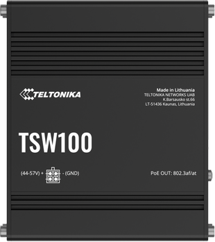 TELTONIKA TSW100 (EU) PoE+ switch x5 (TSW100010000)