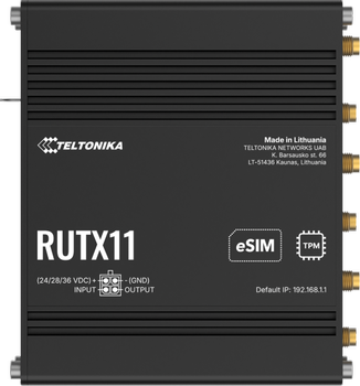 TELTONIKA RUTX11 (EU) 4G LTE CAT6 (RUTX11240000)
