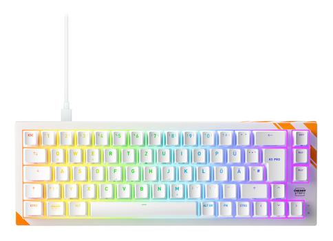 CHERRY K5 PRO TMR MAGNETIC SWITCH GAMING KEYBOARD GERMAN LAYOUT WH WRLS (G8E-24200LACADE-0)