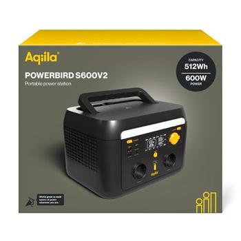 OEM Strømstasjon AQIILA PB S600V2 600W (406067)