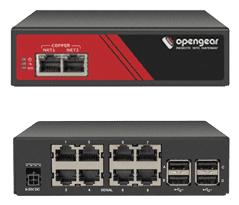 OPENGEAR Model ACM7008 8 serial Cisco Straight pinout, ext power, 2 GbE Ethernet, LTE cellular, dual SIM (ACM7008-2-L-GLB)
