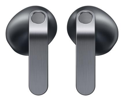 SAMSUNG Galaxy Buds4 (sort) Galaxy AI, adaptiv lyd, AI‑tolk, hodebevegelser for kontroll, Ambient Mode, opptil 6t batteri, IP54 (SM-R540NZKAEUB)