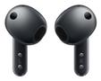 SAMSUNG Galaxy Buds4 (sort) Galaxy AI, adaptiv lyd, AI‑tolk, hodebevegelser for kontroll, Ambient Mode, opptil 6t batteri, IP54 (SM-R540NZKAEUB)