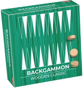 TACTIC Classic Backgammon - small wooden (14026)