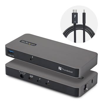 STARTECH 4-Port TB5 Hub w/ Thunderbolt Share KVM (303UE-TB5-HUB)
