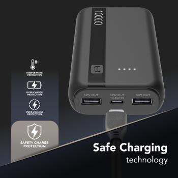 CELLULAR LINE Power Bank ESSENTIAL 10000 (PBENTRY10000K)