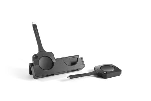 BARCO Bundle Product: Clickshare RS HUB Pro EU with 2 Buttons. Includes: main unit (Hub Pro), control panel, Gen5 Button Tray (2 buttons), Power Supply 100W, Power Cord and Box. (R9461810EU)